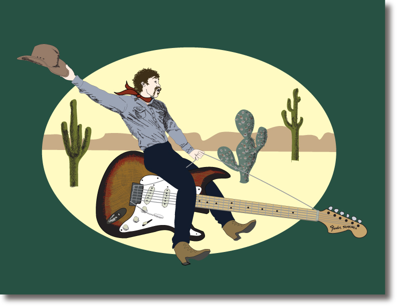 Guitar Horse