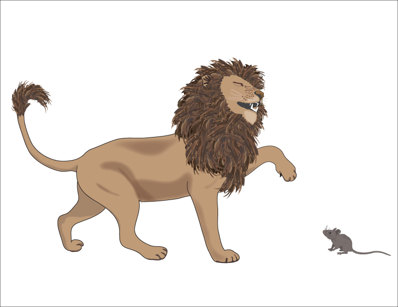 Lion and Mouse