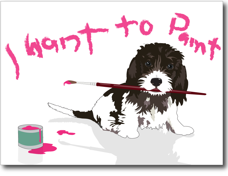 Painting Dog