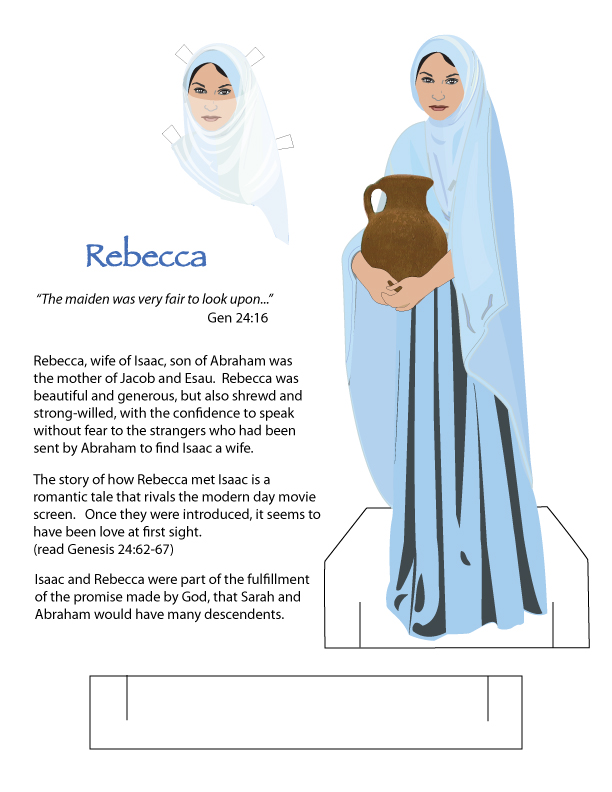 Rebecca Paper Doll